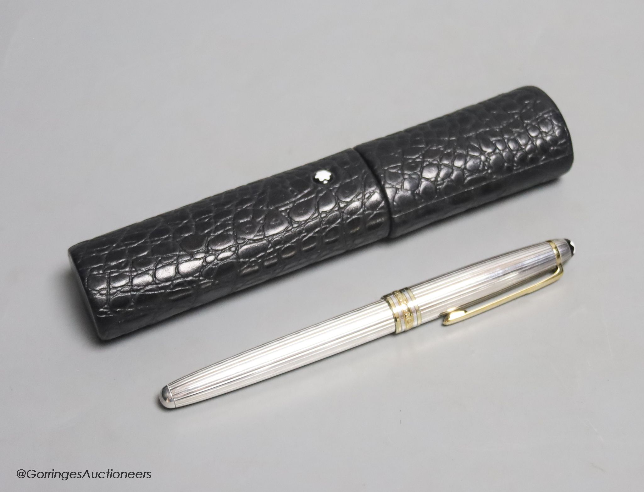 A Mont Blanc Meisterstuck fountain pen